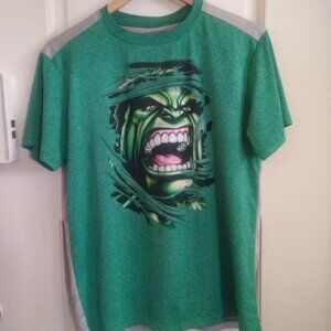 Green Hulk Marvel Graphic Tee Size S/M In Men's